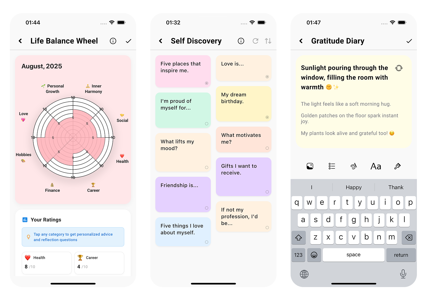 Personal Reflections